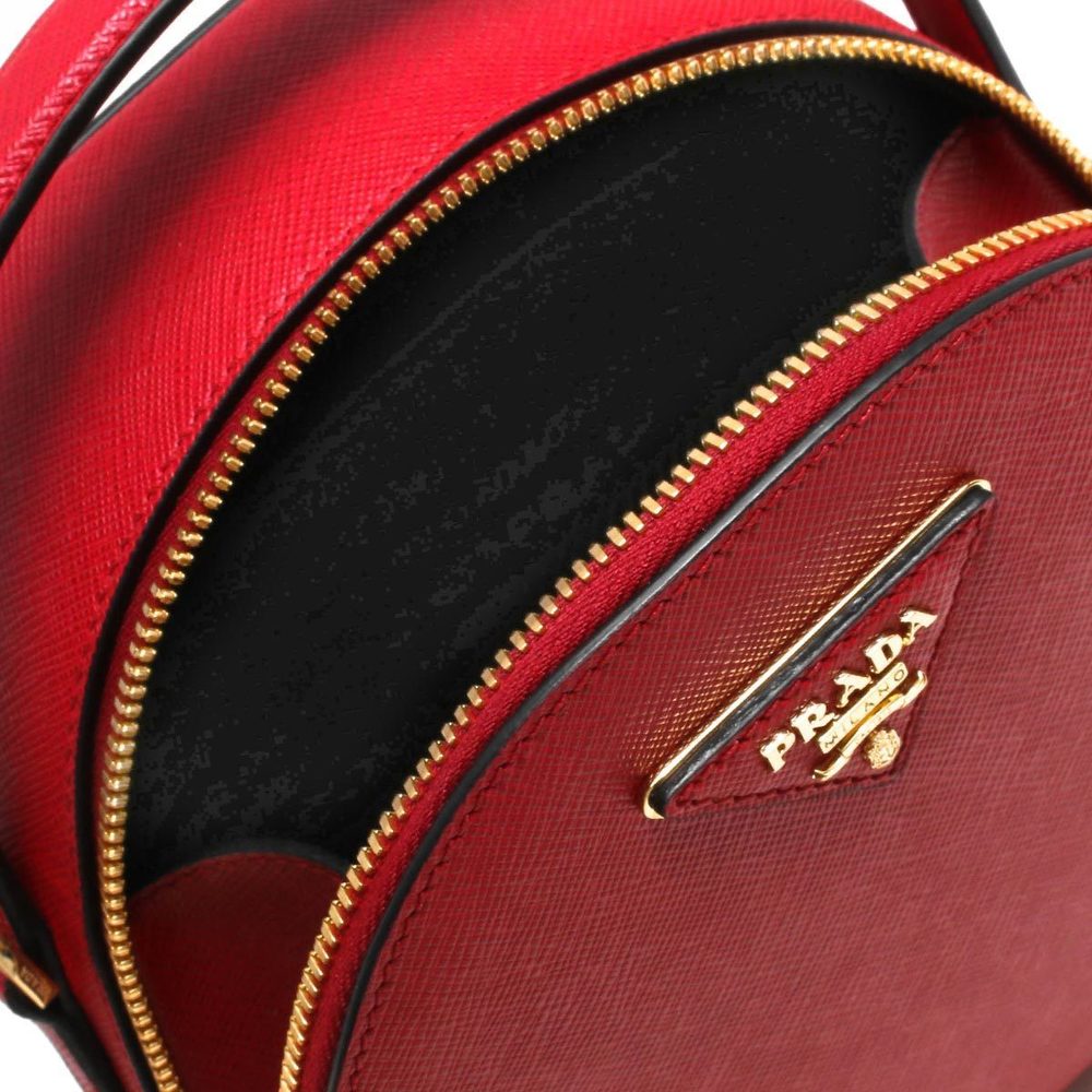 Prada Rucksack Handbag Red Triangle - Picture 5 of 9